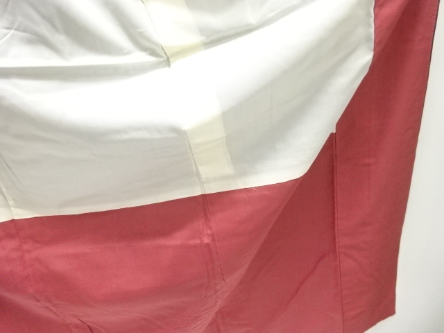  大正ロマン　幾何学模様手織り紬着物アンサンブル